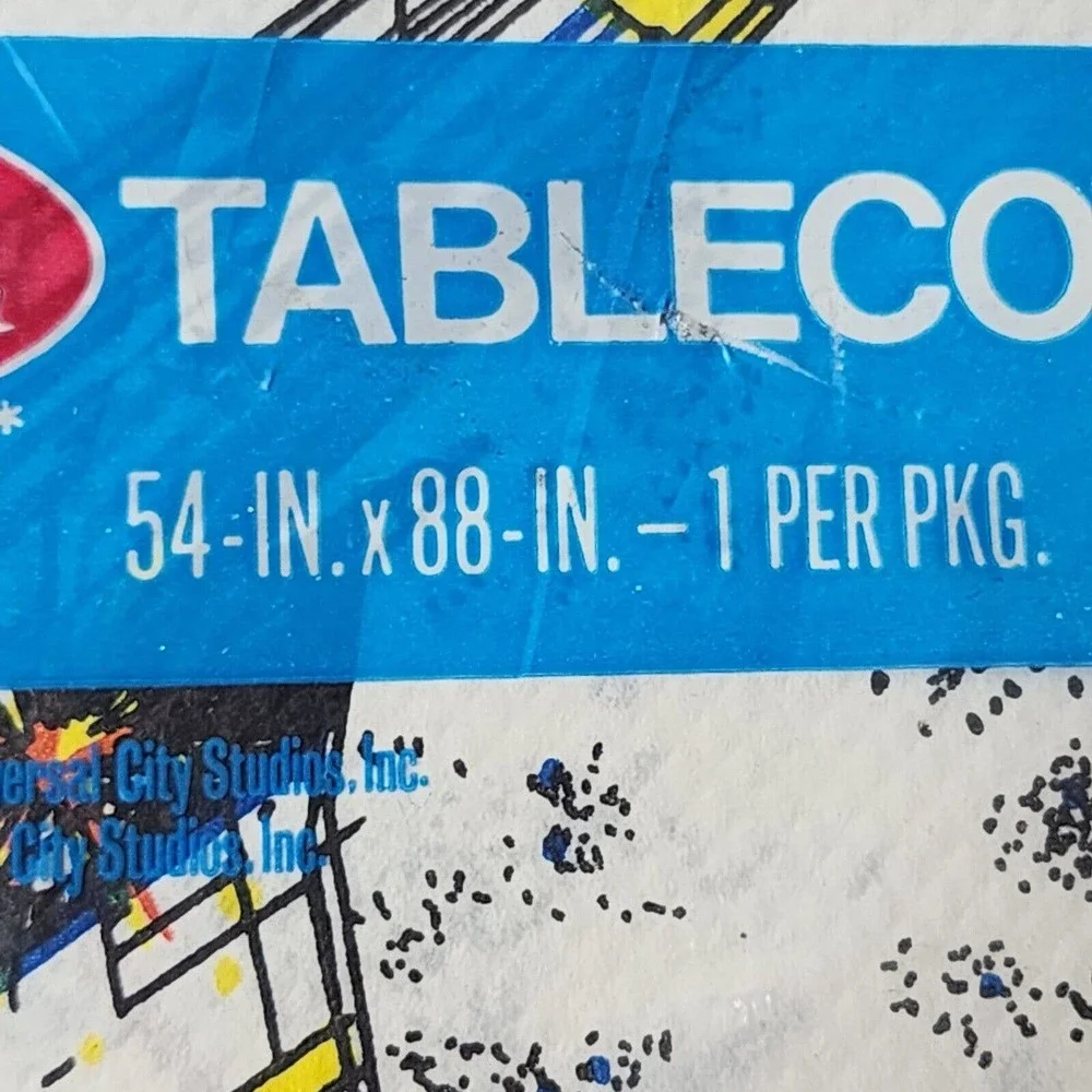 Vintage Battlestar Galactica Paper Tablecloth Decoupage Junk Journal Crafting